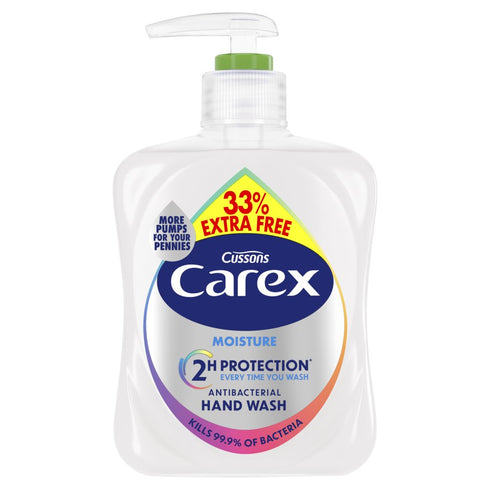 Carex Moisture Caring Antibacterial Hand Wash 333ml
