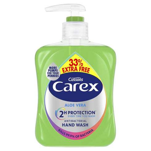 Carex Aloe Vera Caring Antibacterial Hand Wash 333ml