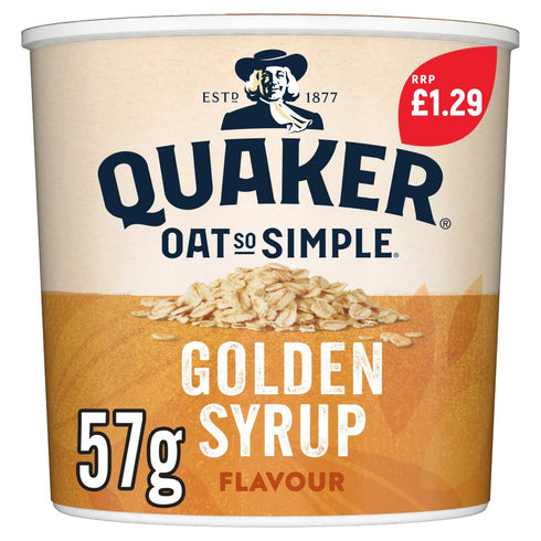 Quaker Oat So Simple Golden Syrup Porridge Pot
