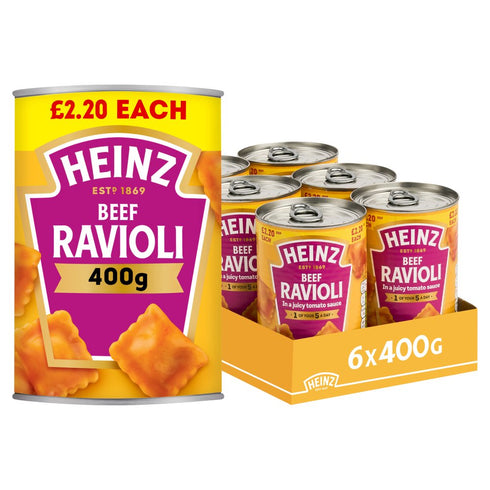Heinz Beef Ravioli 400g