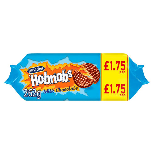 McVitie's Hobnobs The Oaty One Milk Chocolate Biscuits 262g