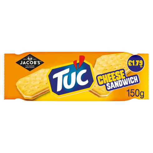 Jacob's TUC Cheese Sandwich Biscuits 150g