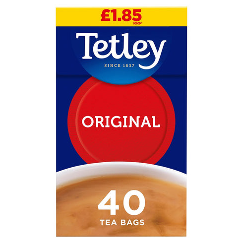 Tetley Original PMP Tea Bags x40