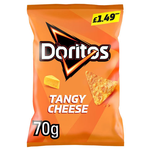 Doritos Tangy Cheese Tortilla Chips A£1.25 RRP PMP 70g