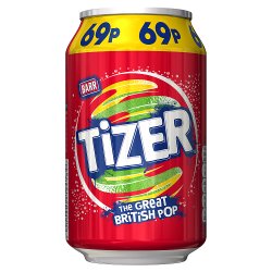 Tizer 330ml Can