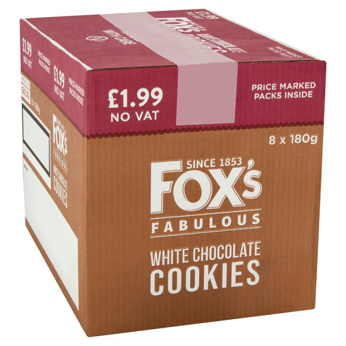 Fox's Fabulous White Chocolate Cookies 180g