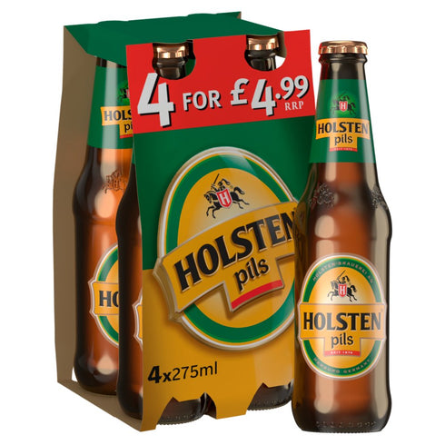 Holsten Pils Lager Beer 4 x 275ml