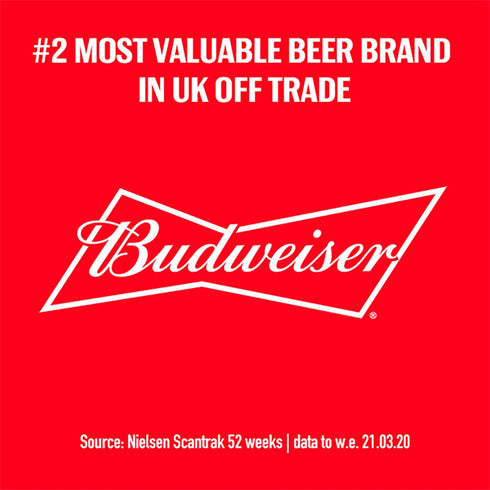 Budweiser Limited Edition Beer 10 x 440ml