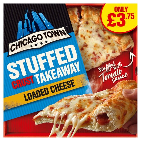 Chicago Town Takeaway Stuffed Crust Cheese Medium Pizza 480g (PMP)