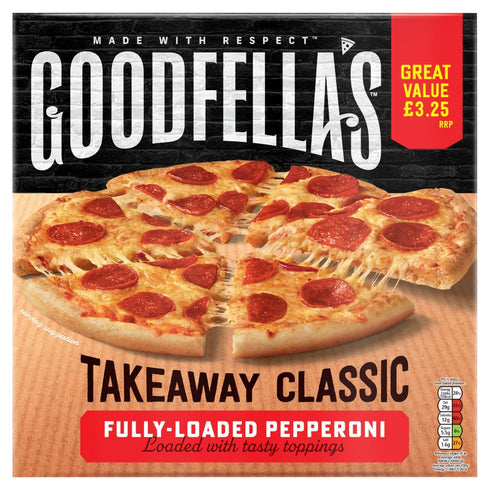 Goodfella's Takeaway Classic Fully-Loaded Pepperoni 410g