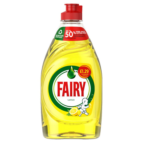 Fairy Lemon Washing Up Liquid with LiftAction 320ML