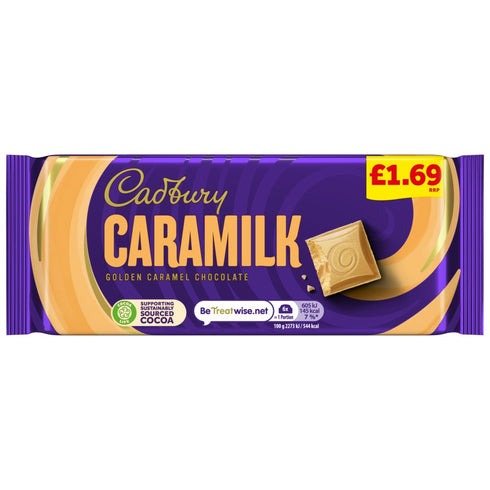Cadbury Caramilk Golden Caramel Chocolate 80g
