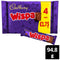 Cadbury Wispa Chocolate Bar 4 Pack Multipack