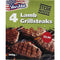 Yankee Steakhouse Lamb Grillsteaks PM £2.99
