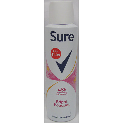 Sure Women Anti Perspirant Aerosol Bright 150ml