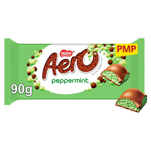 Aero Peppermint Mint Chocolate Sharing Bar 90g