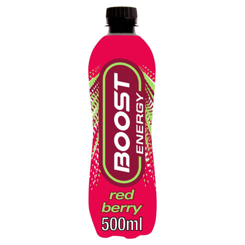 Boost energy red berry 500ml