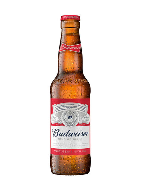 Budweiser Beer 4 x 330ml Bottles