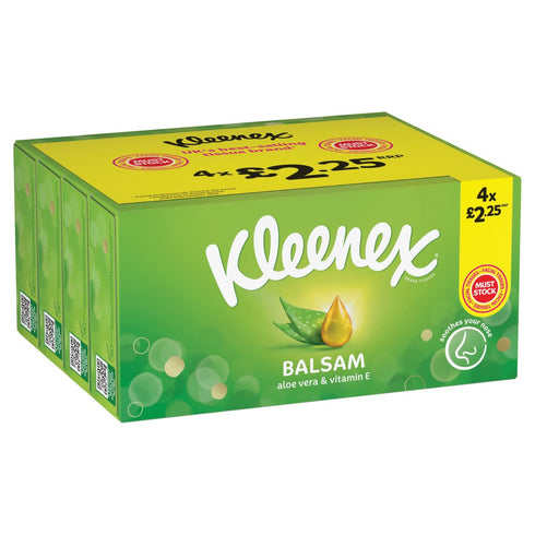 Kleenex® Balsam Tissues - 4 boxes