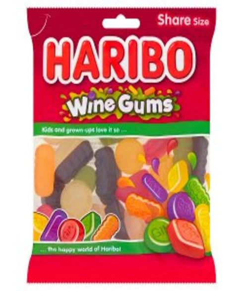HARIBO Wine Gums Bag 160g