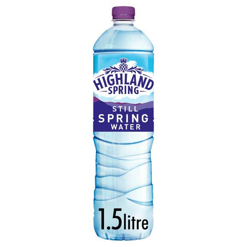 Highland spring water 1.5l