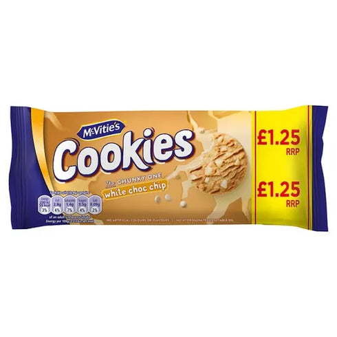 Mcvities cookies white choc chip