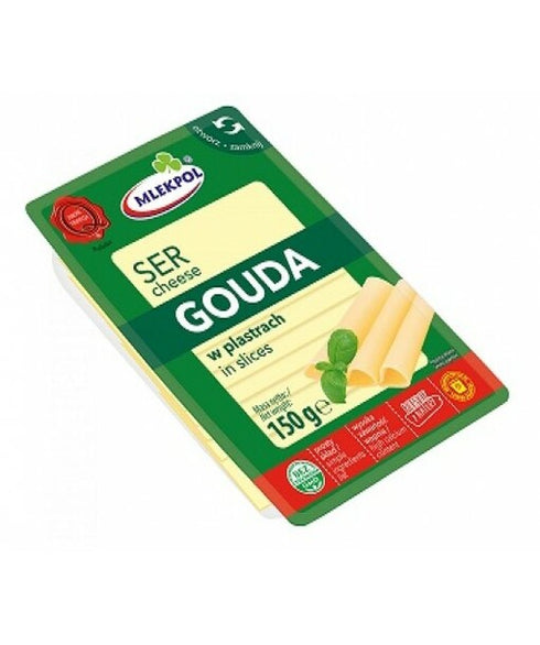 MLEKPOL SLICED GOUDA 150G