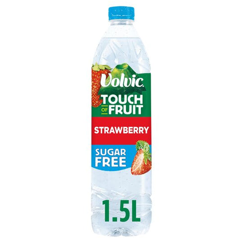 Volvic 1.5l strawberry sugarfree