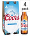 Coors light Bottles 4 X 330ML