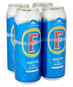 Foster's Lager Beer 4 x 440ml