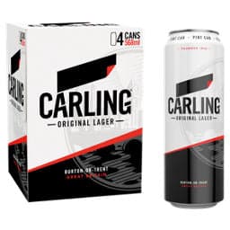 Carling Original Lager 4 x 568ml