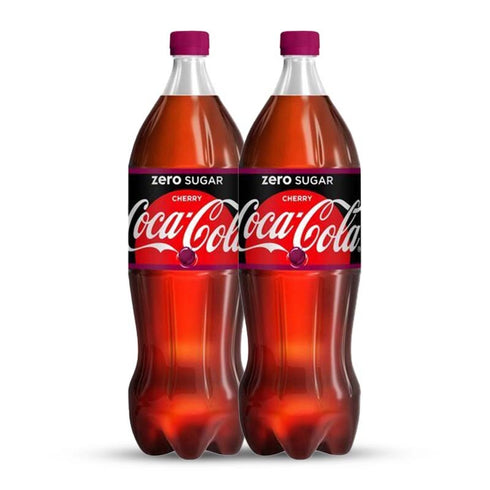 Coke cherry zero 2 × 2 Litre