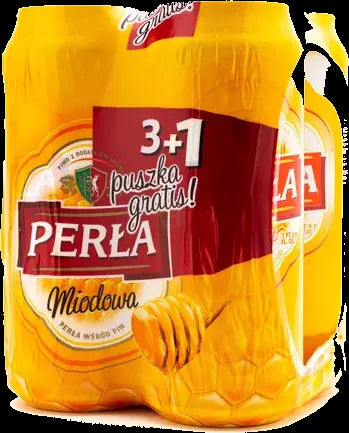 Perla Honey 4x500ml Can