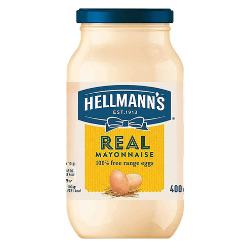 Hellmanns real mayonnaise 400g