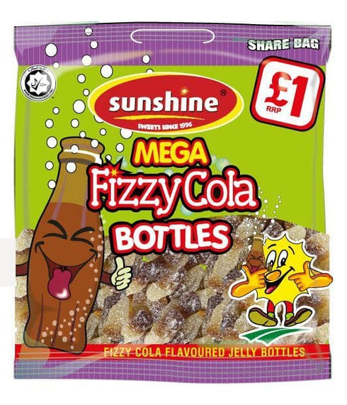 Mega Fizzy Cola Bottles