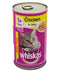 Whiskas 1+ Years Adult Wet Cat Food Tin with Chicken in Jelly 390g