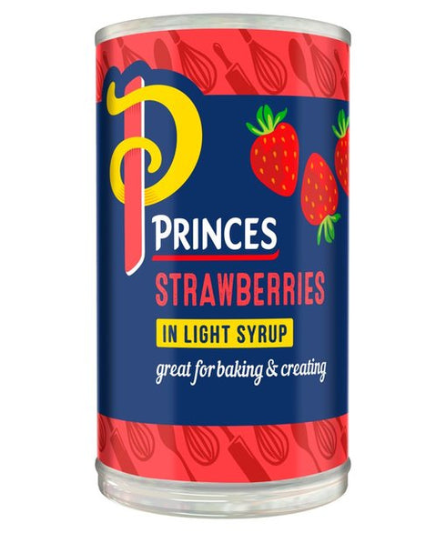Princes Strawberries in Light Food, Beverages & Tobacco > Food Items > Condiments & Sauces > Syrup 410g (Drained Weight 129g)
