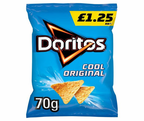 Doritos Cool Original Tortilla Chips A£1.25 RRP PMP 70g