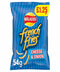 Walkers French Fries Food, Beverages & Tobacco > Food Items >Food, Beverages & Tobacco > Food Items > Dairy Products > Cheese & Onion Snacks A£1.25 PMP 45g