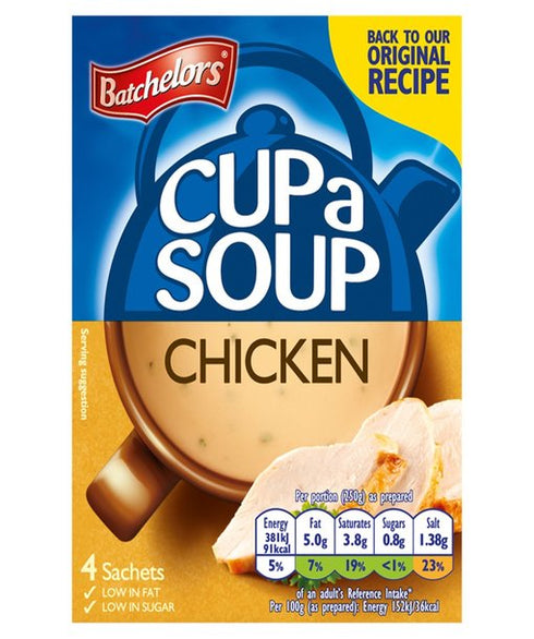 Batchelors Cup a Soup Chicken 4 Sachets 81g