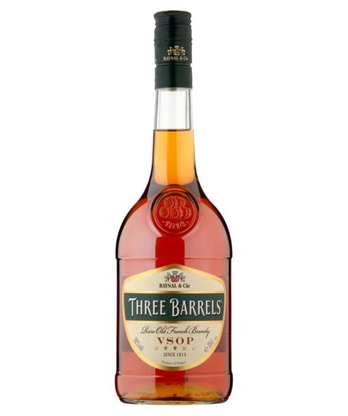 Three Barrels Rare Old FrenchFood, Beverages & Tobacco > Beverages > Alcoholic Beverages > Liquor & Spirits > Food, Beverages & Tobacco > Beverages > Alcoholic Beverages > Liquor & Spirits > Brandy VSOP 70cl