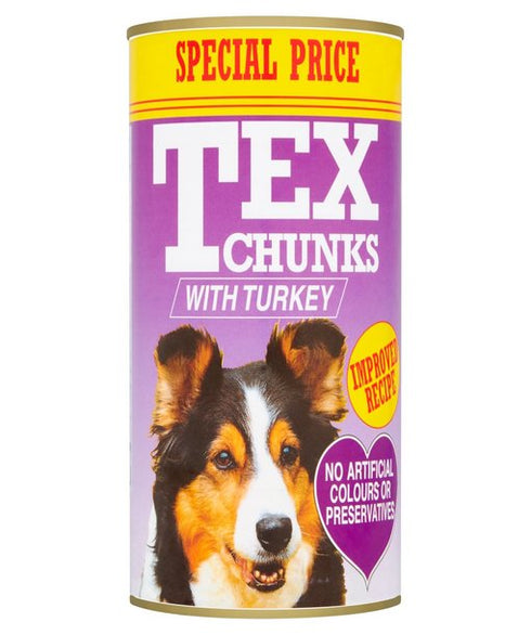 Tex Chunks with Turkey 1.2kg