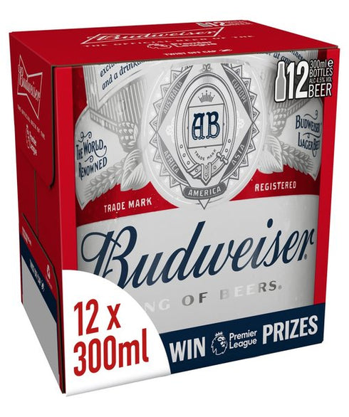 Budweiser 12 x 300ml