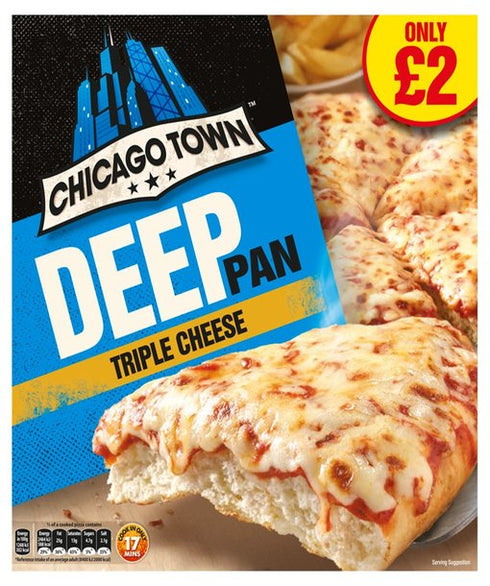 Chicago Town Thin & Crispy Triple Cheese