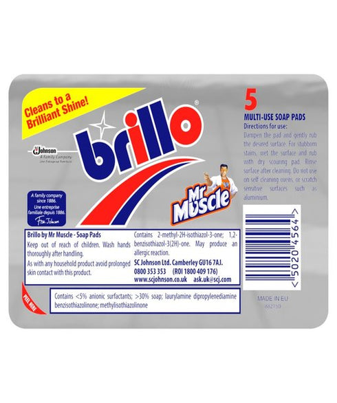 Brillo Multi-Use Soap Pads 5 Pads