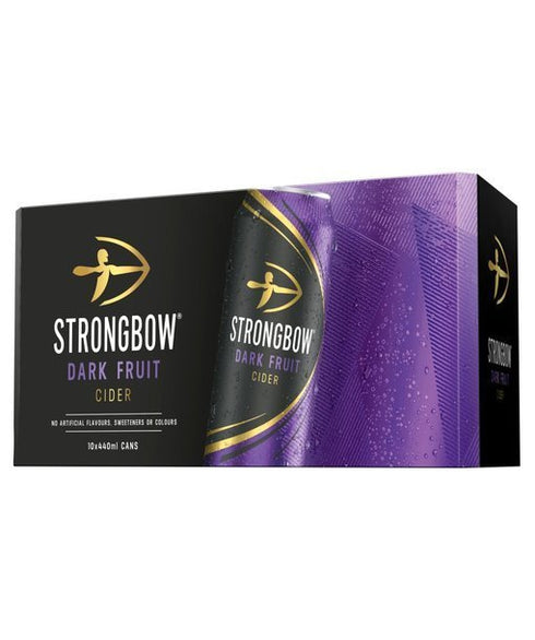Strongbow Dark Fruit Cider 10 x 440ml Cans
