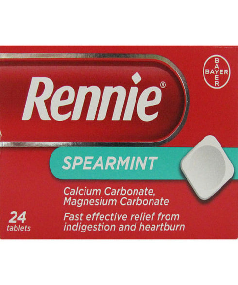 Rennies Spearmint 24 Tablets