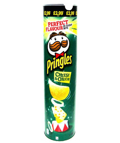 Pringles Food, Beverages & Tobacco > Food Items >Food, Beverages & Tobacco > Food Items > Dairy Products > Cheese & Onion PM A£2.99