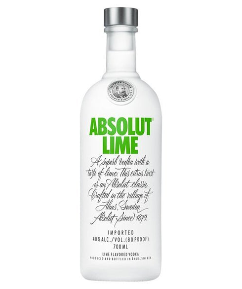 Absolut Lime Flavoured Food, Beverages & Tobacco > Beverages > Alcoholic Beverages > Liquor & Spirits > Vodka 70cl